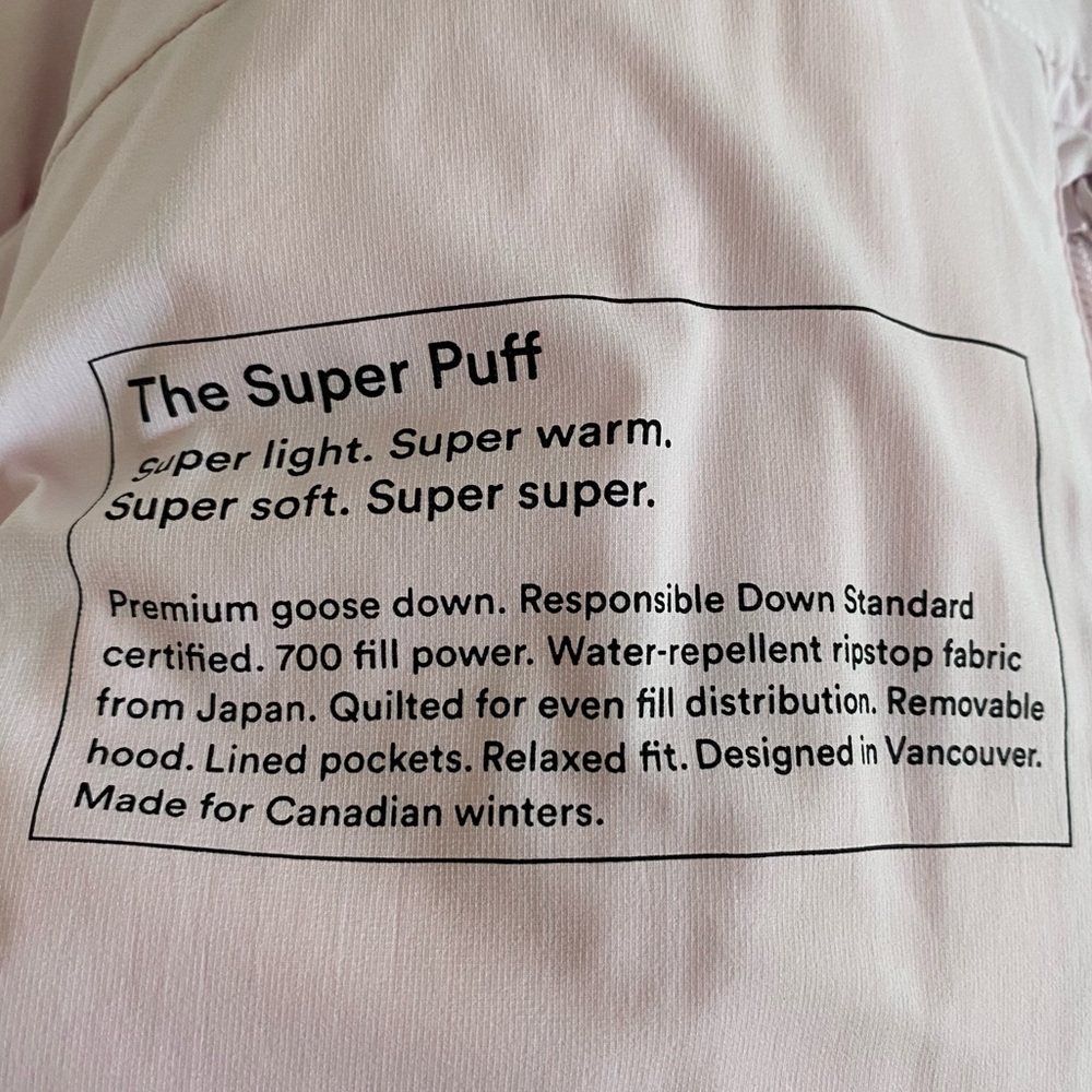 *SOLD* TNA SUPER PUFF JACKET BABY PINK - Picture 4 of 10